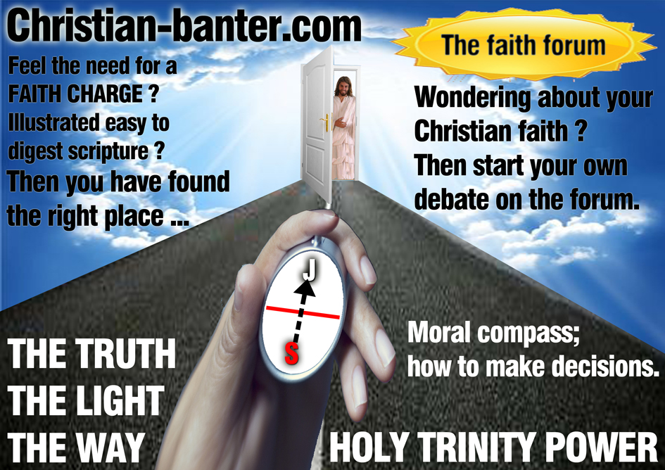 Christian banter forum, faith, debate, moral compass, Ulster, Northern Ireland, common ground